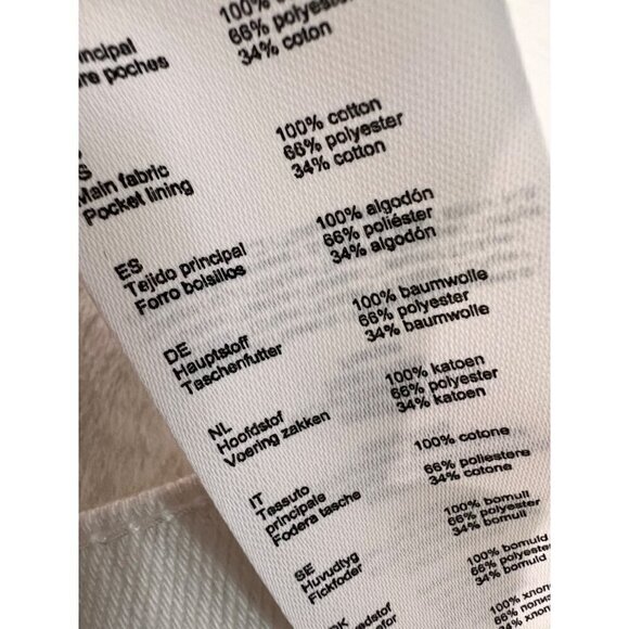 New Maje Paris Size EU38 ( US6 ) POCKETO JEANS high-waisted cargo jeans - White - Picture 12 of 13